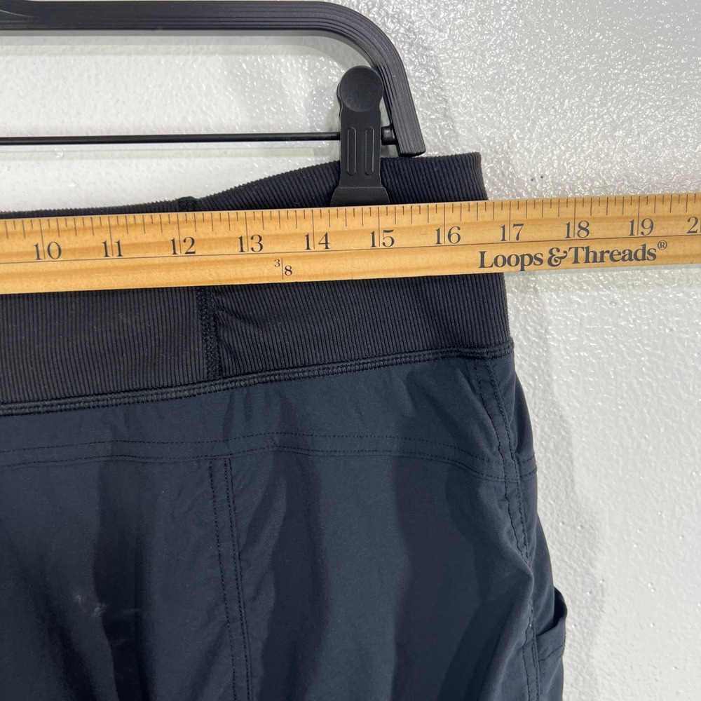 prAna Black Active Skort L | Built-In Shorts |‎ Hiking Travel Athleisure Skirt - Picture 9 of 11